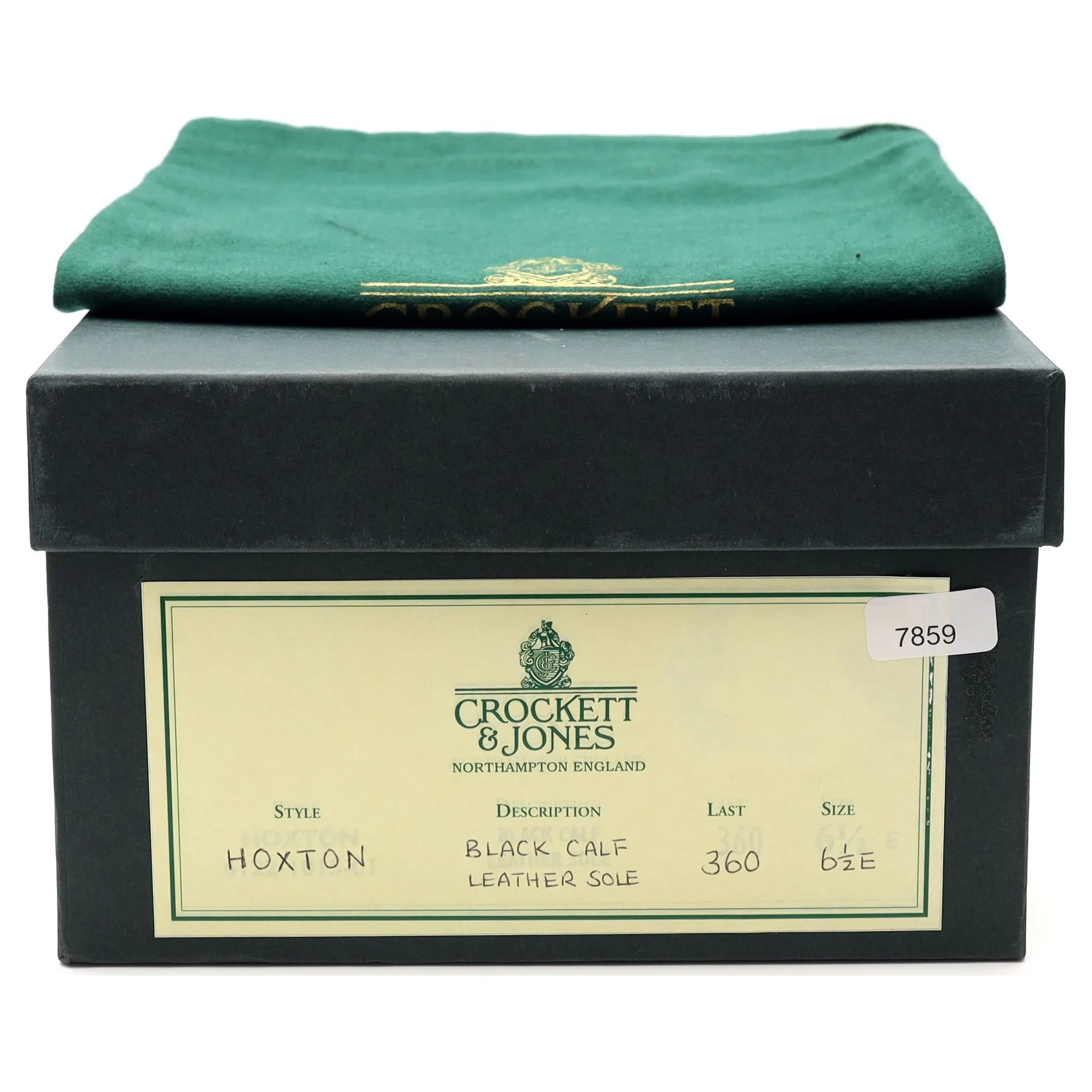 'Hoxton' Black Leather Derby UK 6.5 E