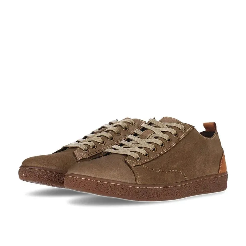 Hush Puppies Andre Casual Waxy Nubuck Mens Khaki