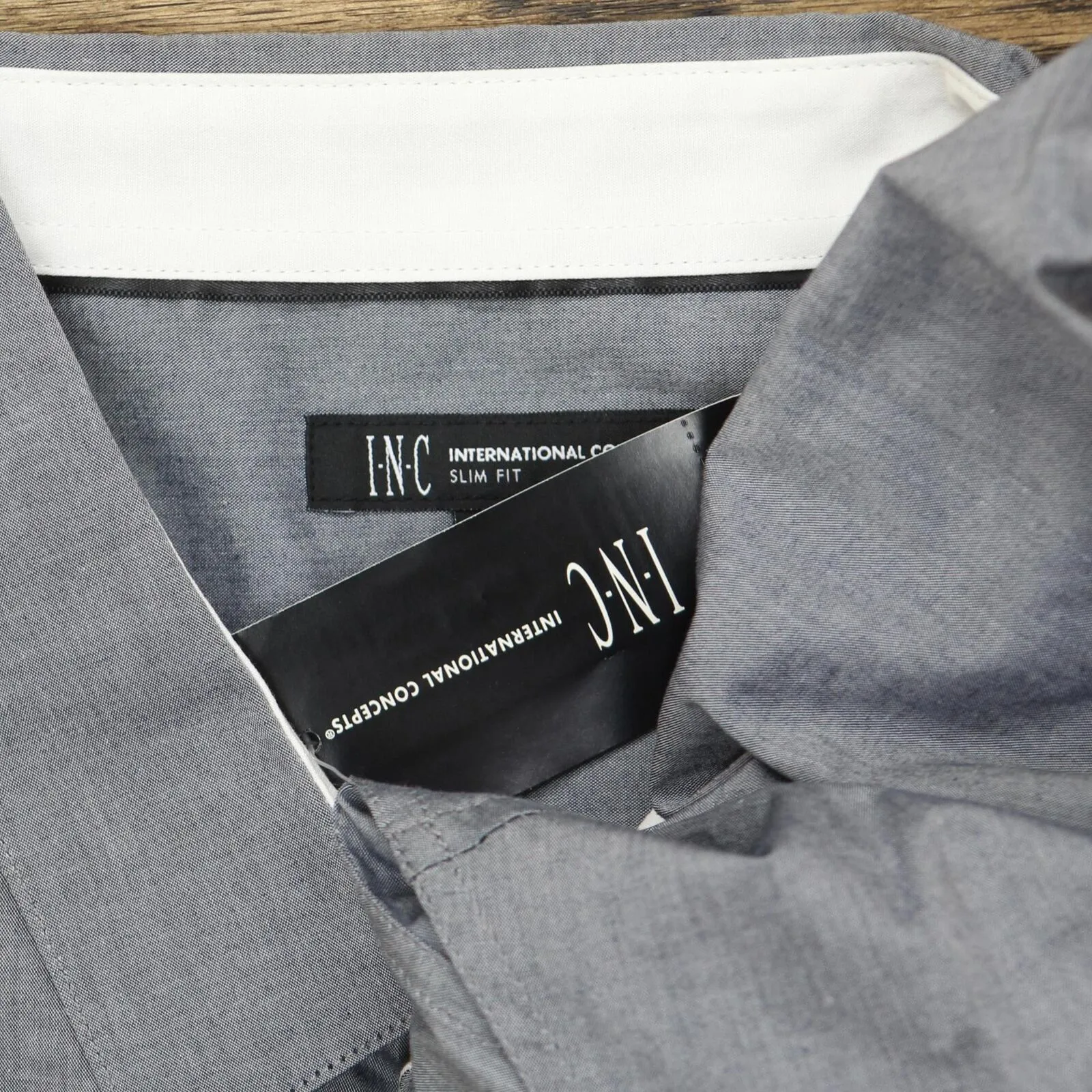 Inc International Concepts Men's Melange Button Up Shirt 100120215