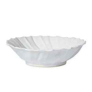 Incanto Stone White Ruffle Large Bowl