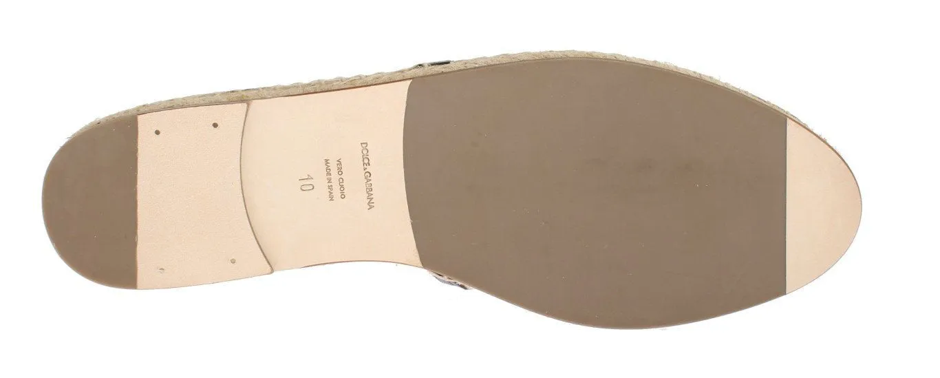 Ivory White Suede Corrida Espadrilles