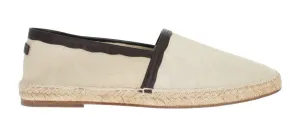 Ivory White Suede Corrida Espadrilles
