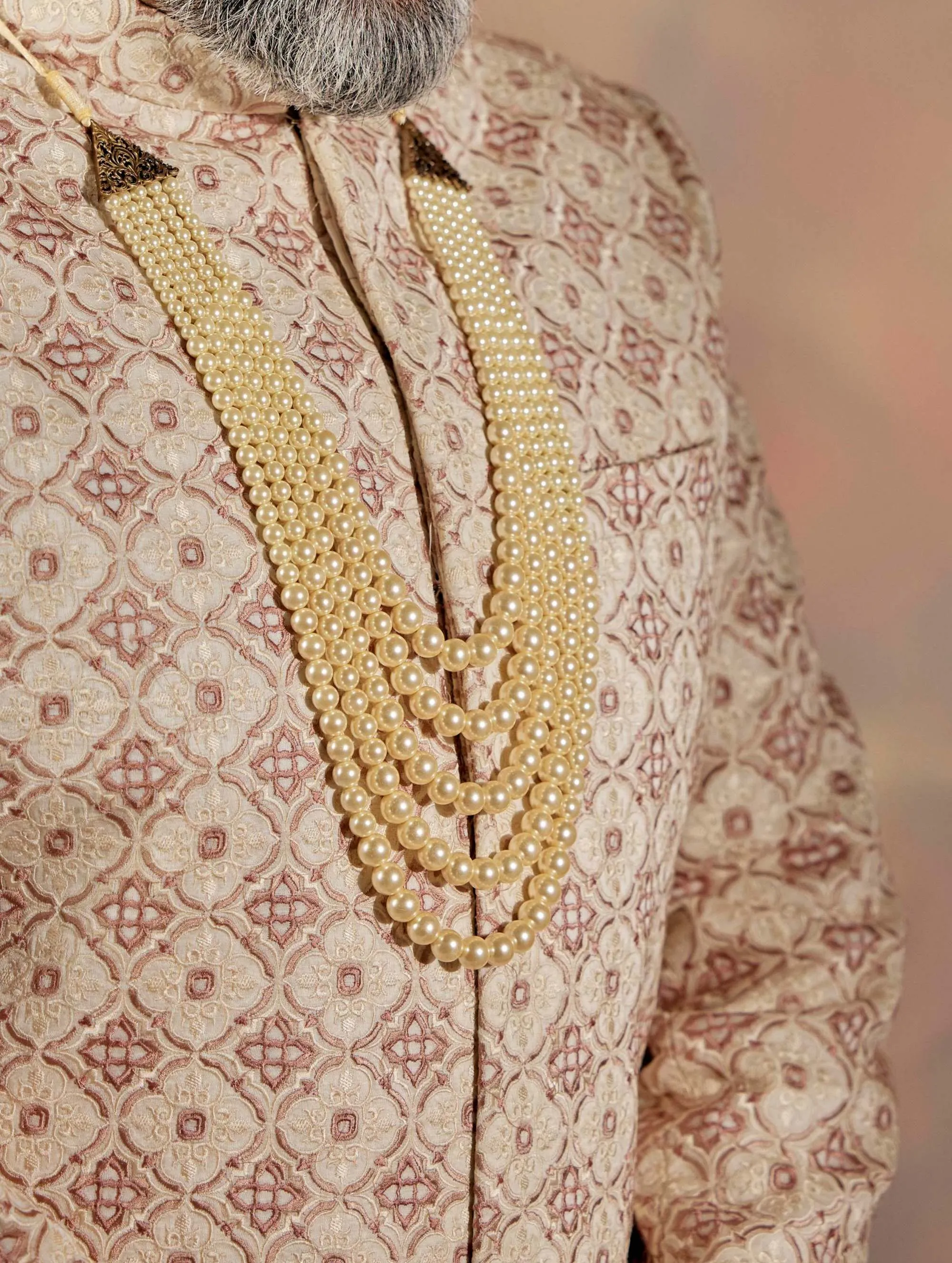 Jamawar Sherwani Set