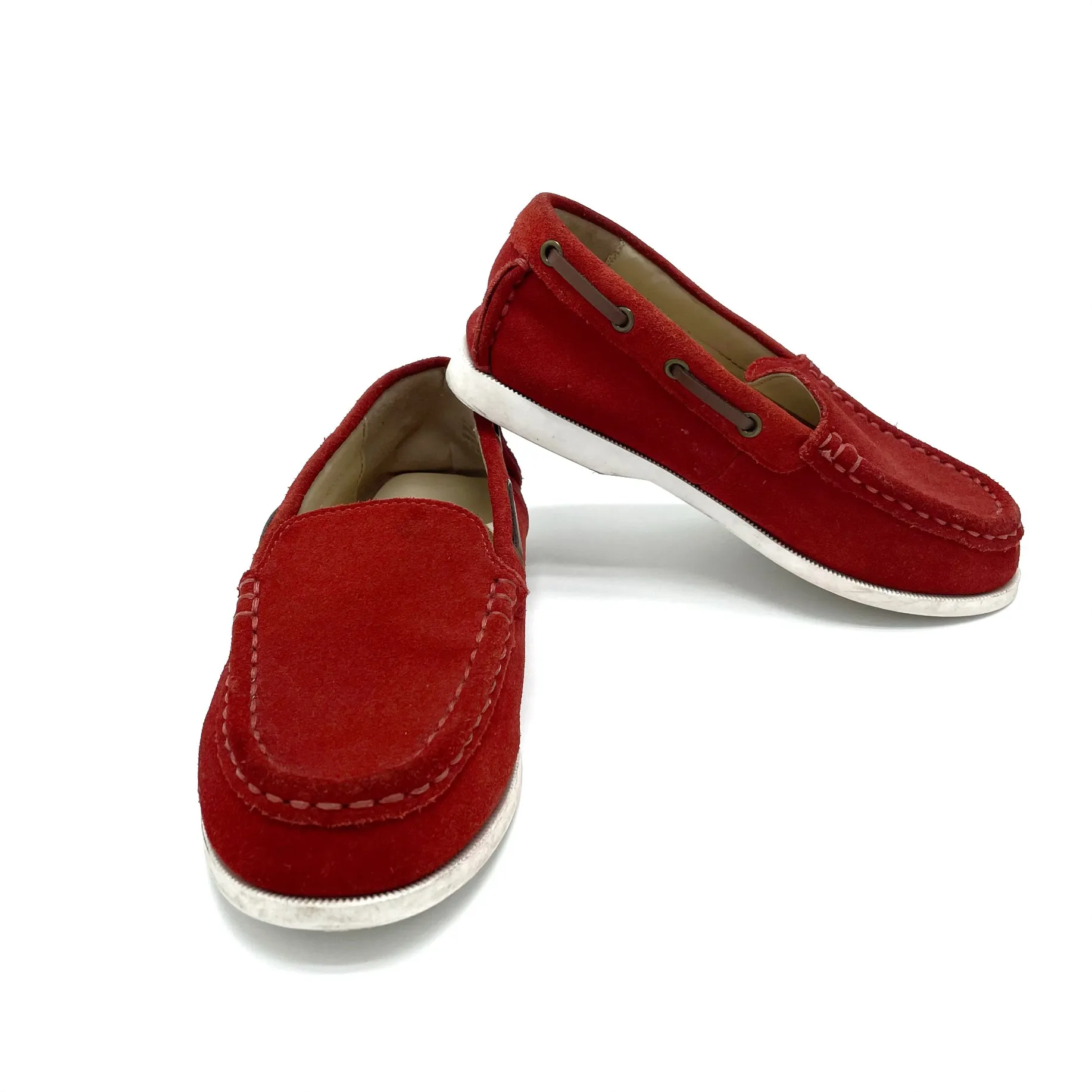 Janie and Jack suede loafers - 12