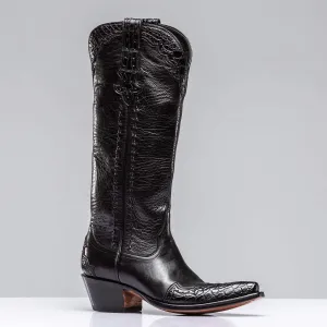 Janie's Crocodile Majestic In Black