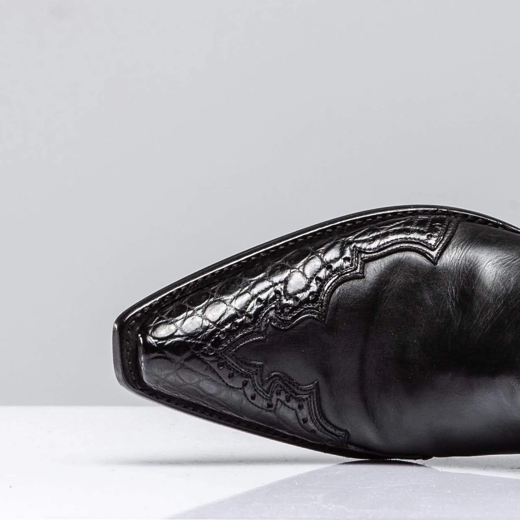Janie's Crocodile Majestic In Black