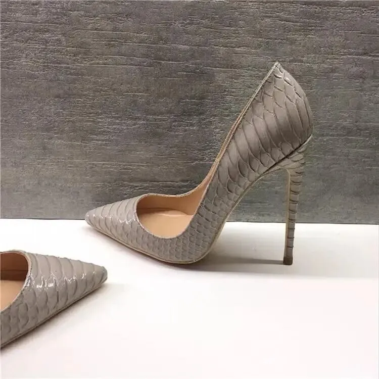 Jennifer Croc-Embossed Pumps