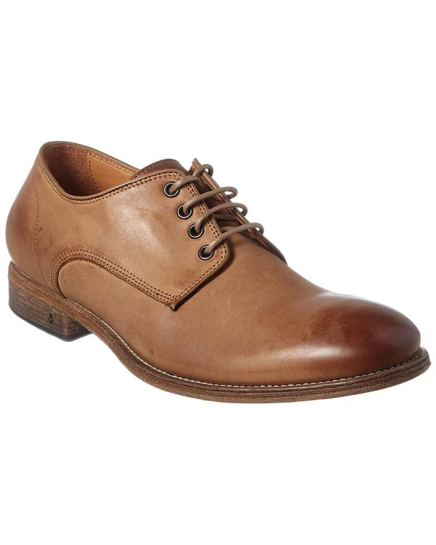 JOHN VARVATOS Men's Wood Brown Stanton Laceless Derby NEW