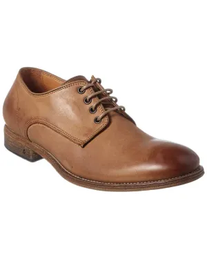 JOHN VARVATOS Men's Wood Brown Stanton Laceless Derby NEW