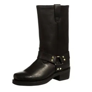 Johnny Reb - Classic Black Long Boots