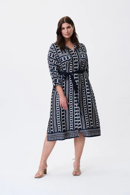 Joseph Ribkoff Printed Shirt Dress