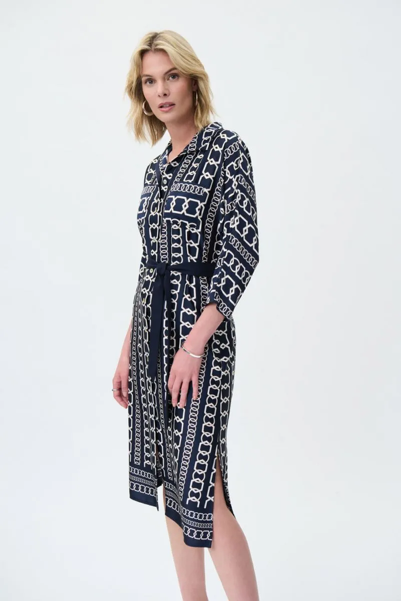 Joseph Ribkoff Printed Shirt Dress