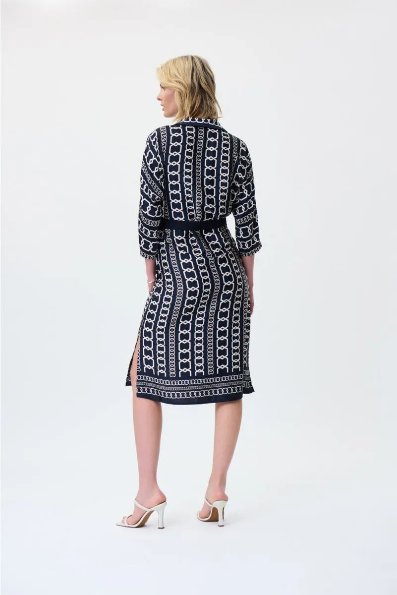 Joseph Ribkoff Printed Shirt Dress