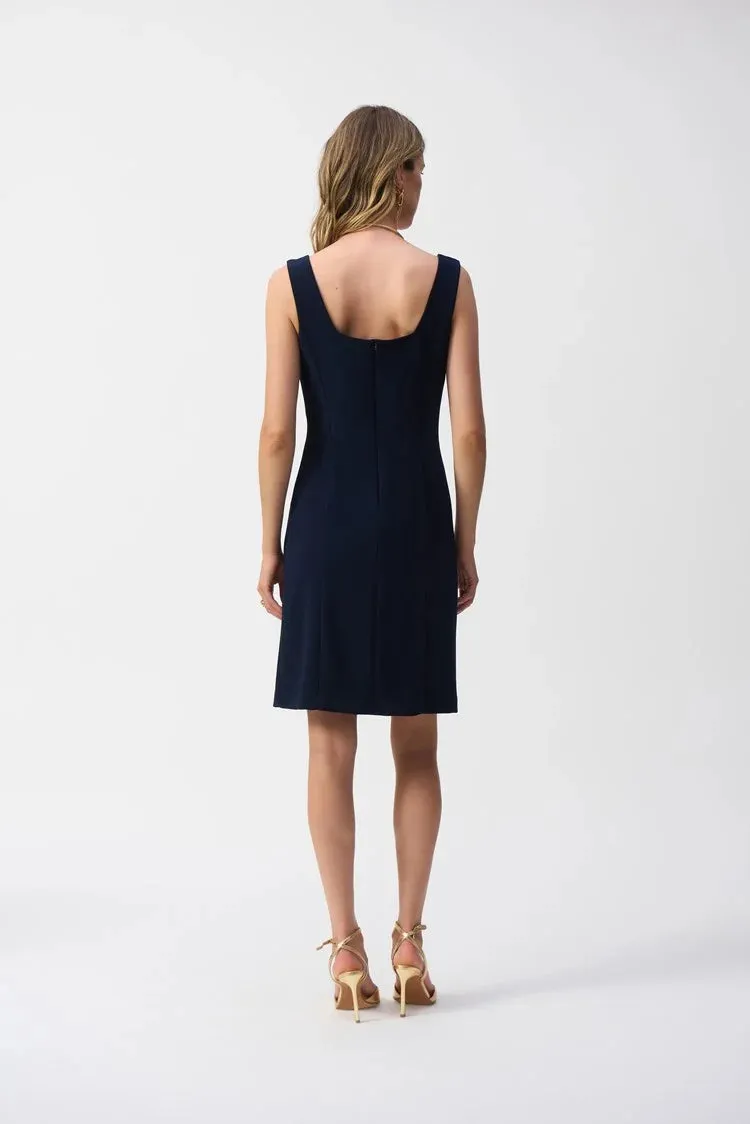 Joseph Ribkoff Silky Knit Sleeveless Sheath Dress