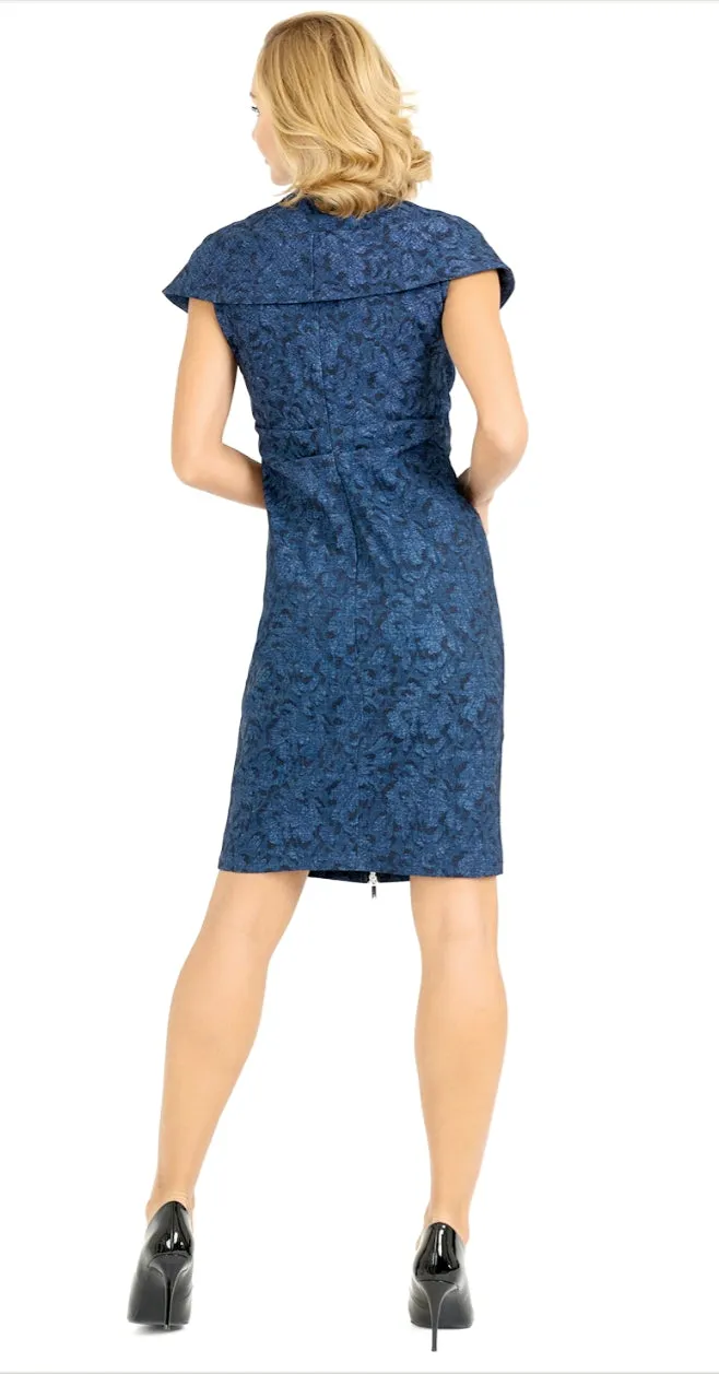 Joseph Ribkoff Sleeveless Zipper Dress
