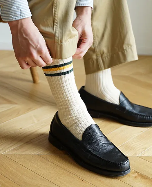 Kamakura Vintage Ivy Socks - Yellow