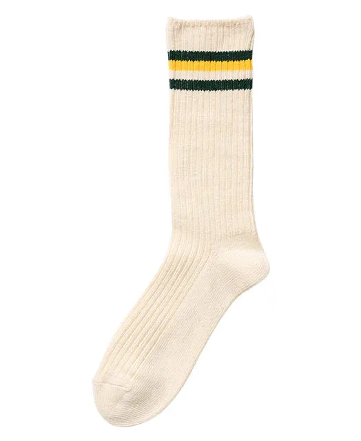 Kamakura Vintage Ivy Socks - Yellow