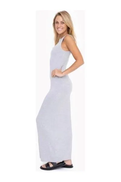 Keyhole Back Maxi Dress