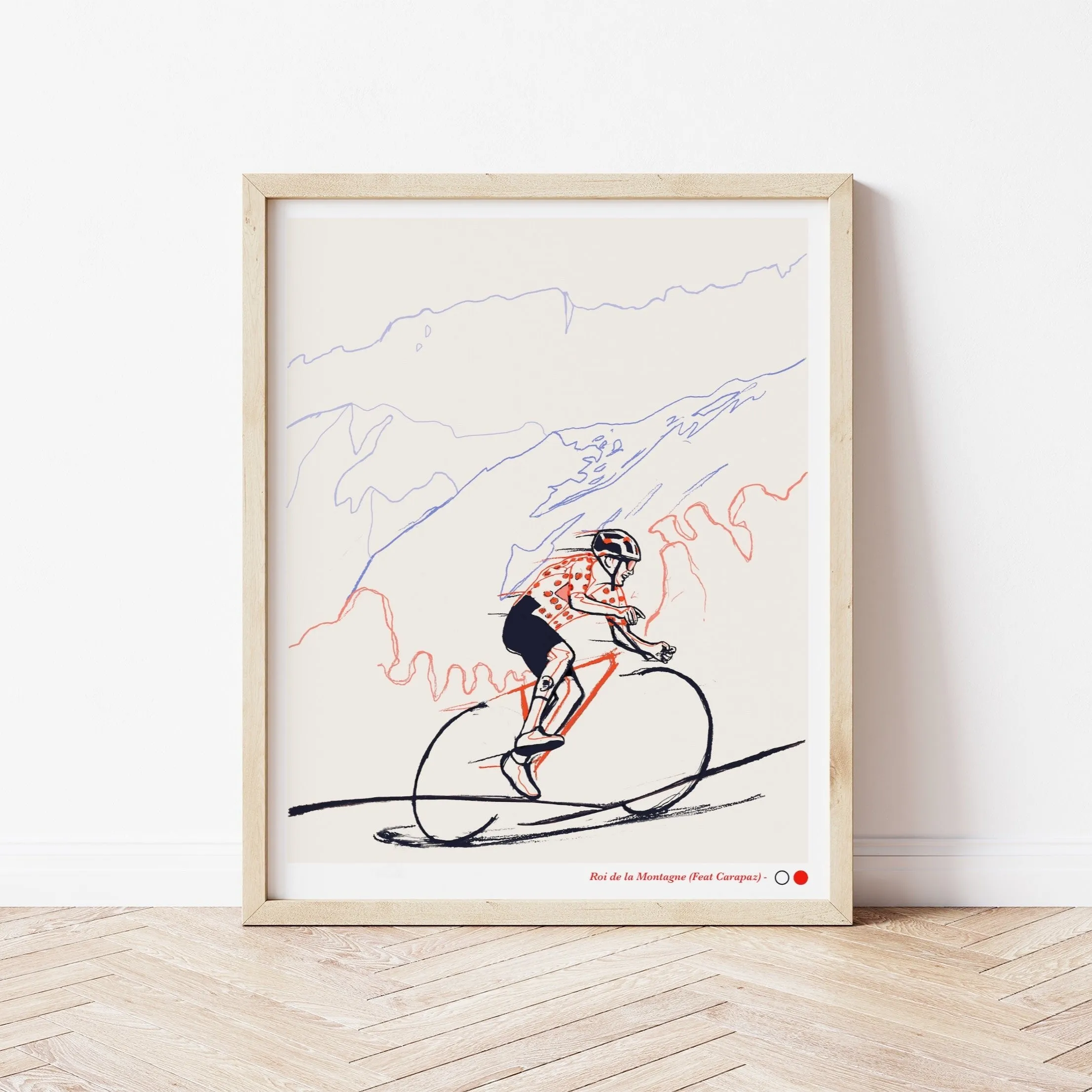 King of the Mountain Print by Ovso