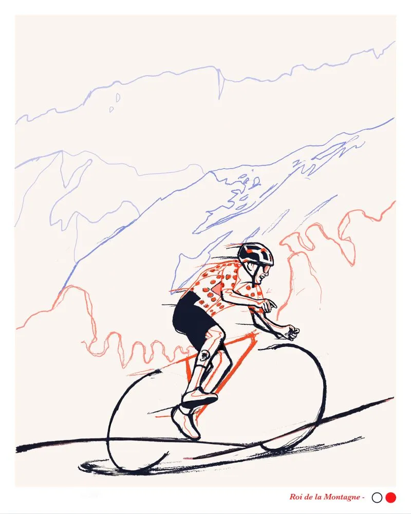 King of the Mountain Print by Ovso
