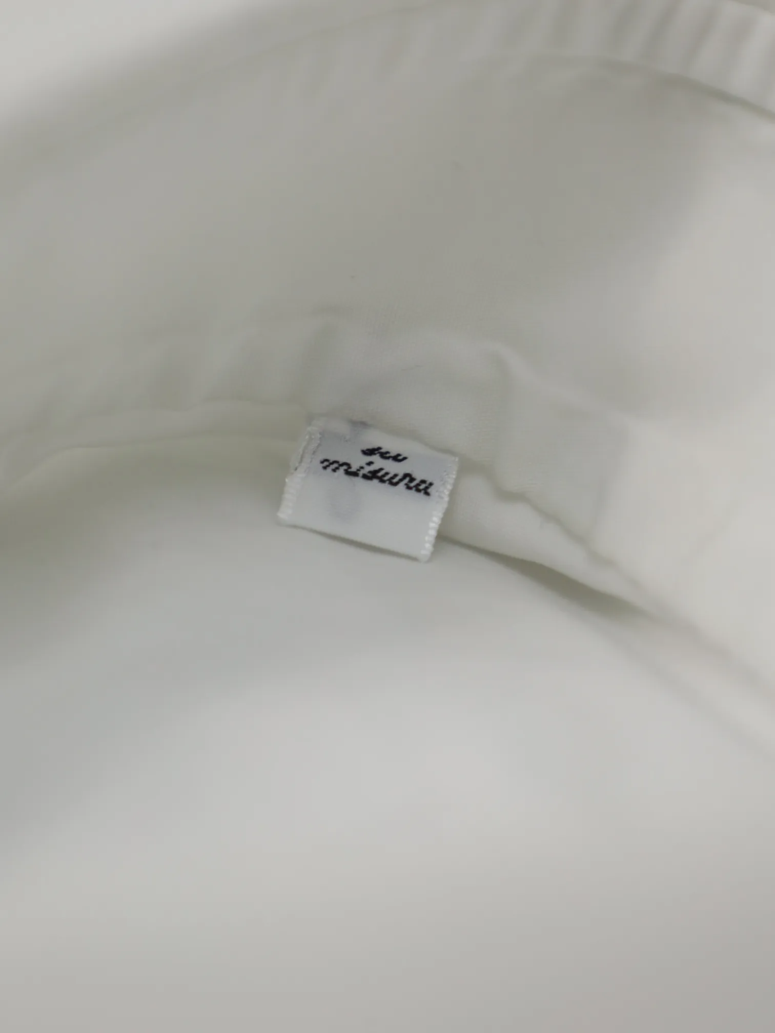Kiton White Poplin Cotton Shirt
