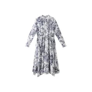 Knock Out Swing Skin-Friendly Breathable Cotton Shirt Dress
