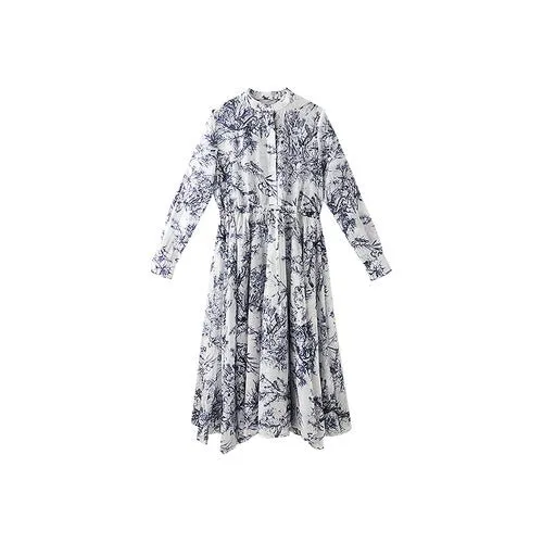 Knock Out Swing Skin-Friendly Breathable Cotton Shirt Dress