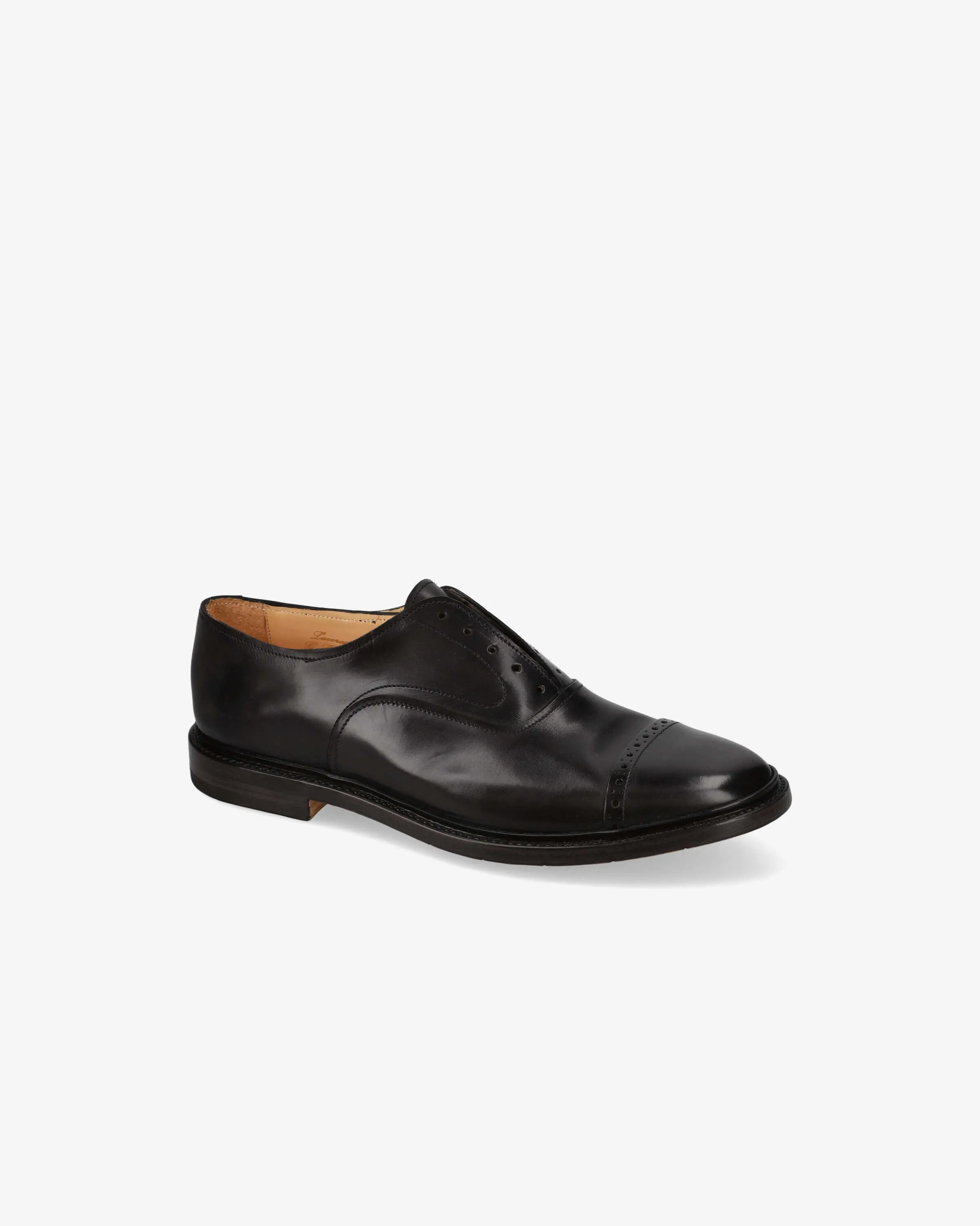 Laceless Francesina in Calfskin Leather 32265B