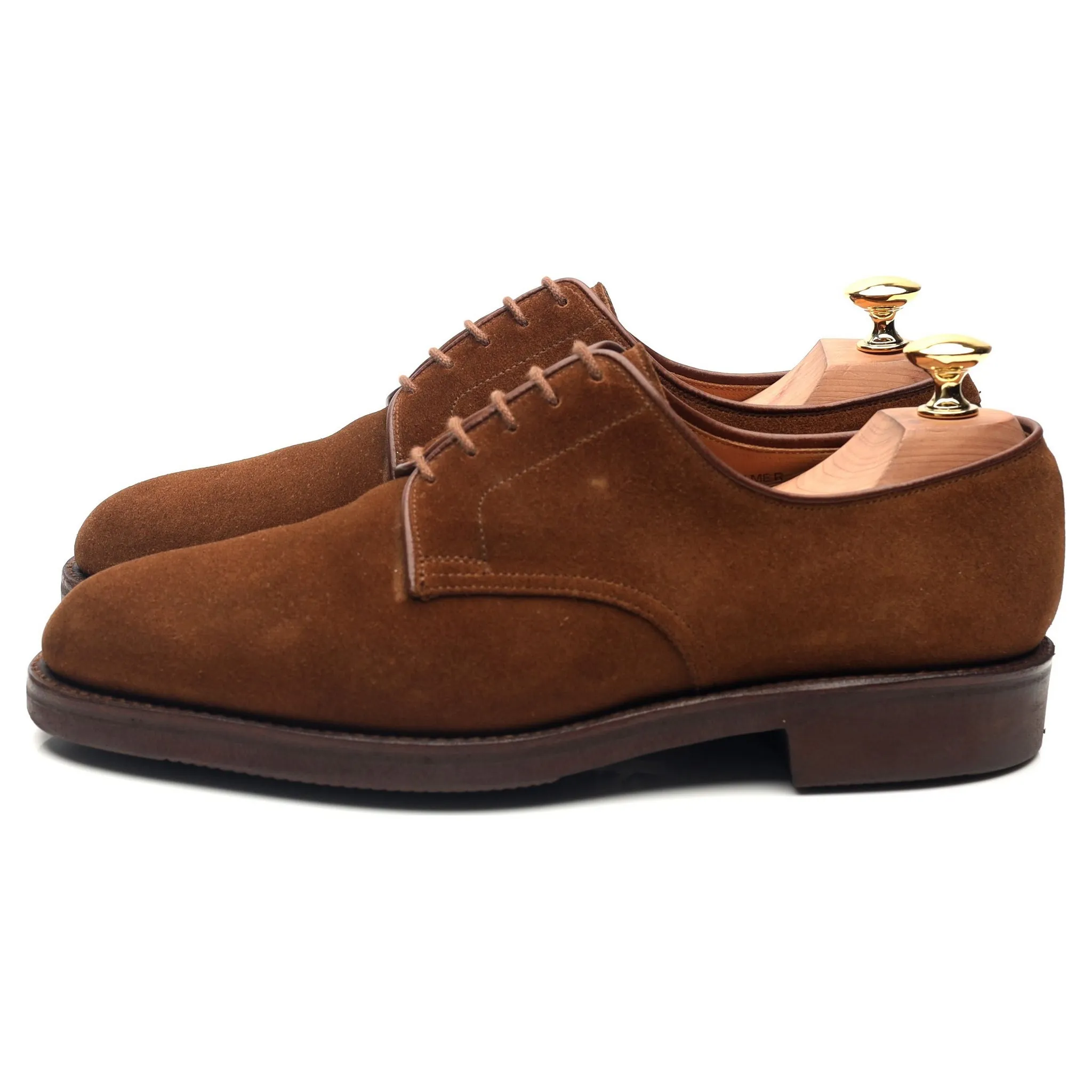'Latimer' Tan Brown Suede Derby UK 6 G