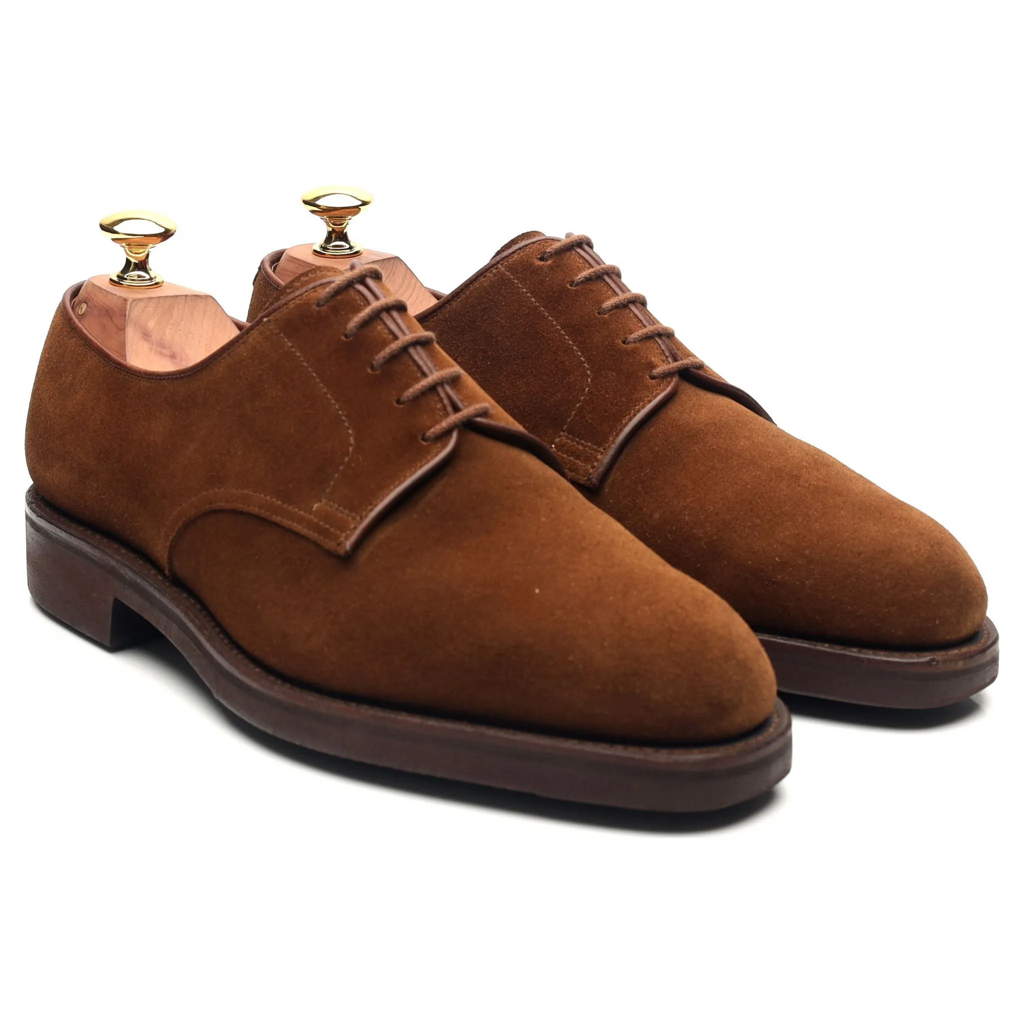 'Latimer' Tan Brown Suede Derby UK 6 G