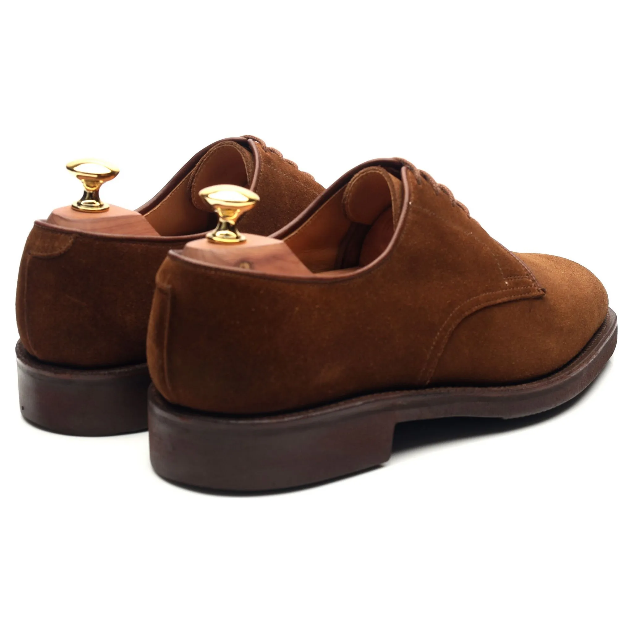 'Latimer' Tan Brown Suede Derby UK 6 G