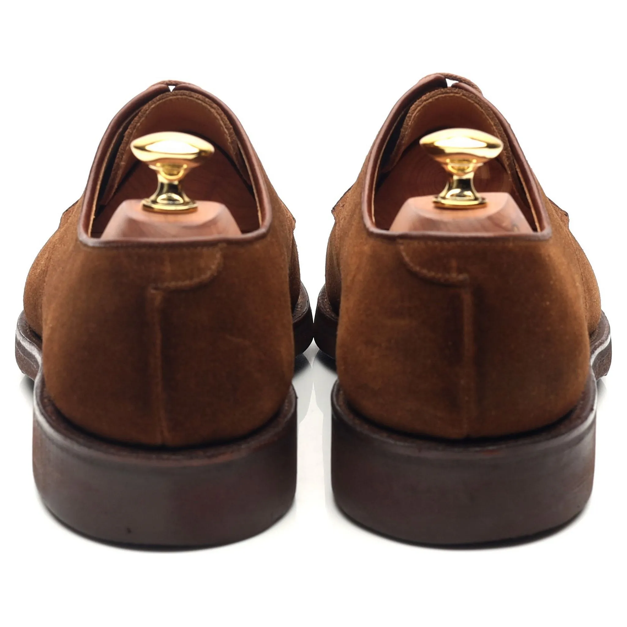 'Latimer' Tan Brown Suede Derby UK 6 G