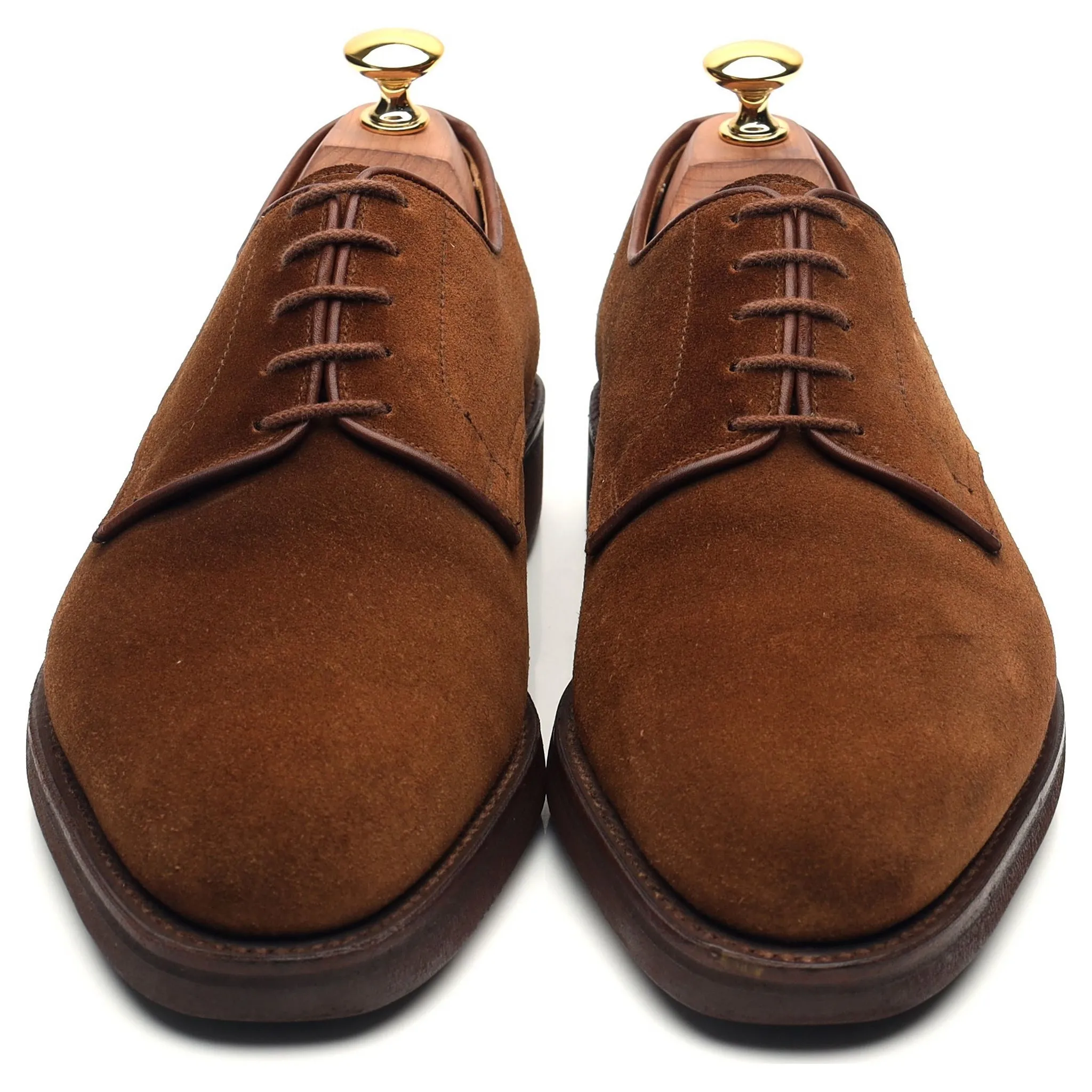'Latimer' Tan Brown Suede Derby UK 6 G