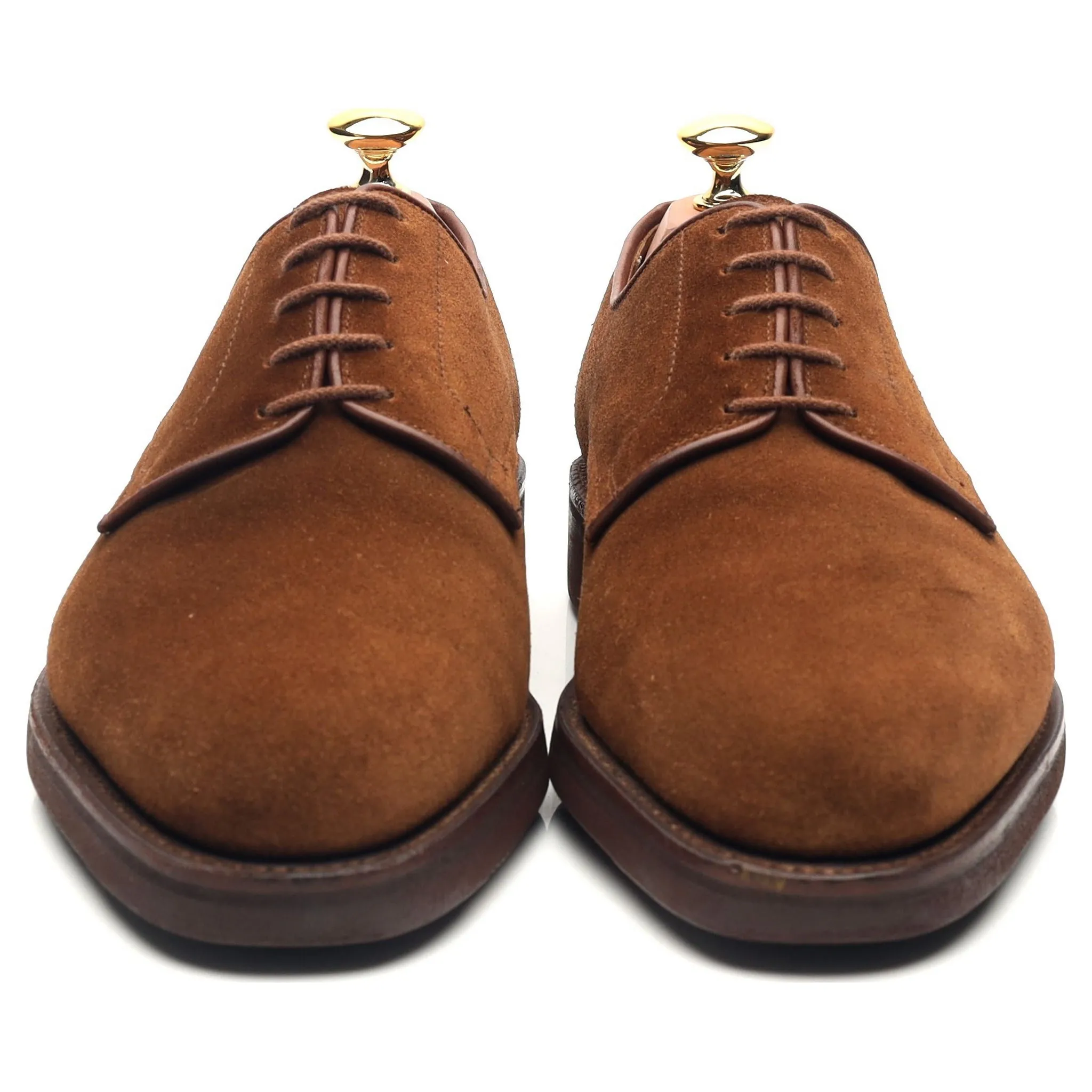 'Latimer' Tan Brown Suede Derby UK 6 G