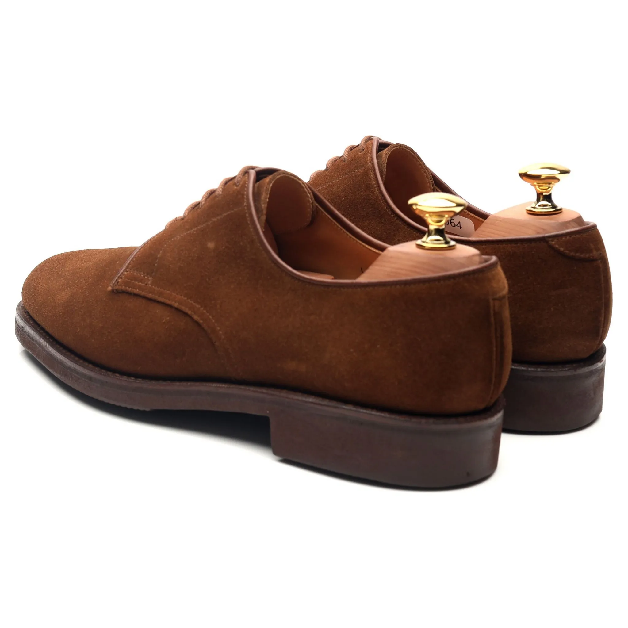 'Latimer' Tan Brown Suede Derby UK 6 G