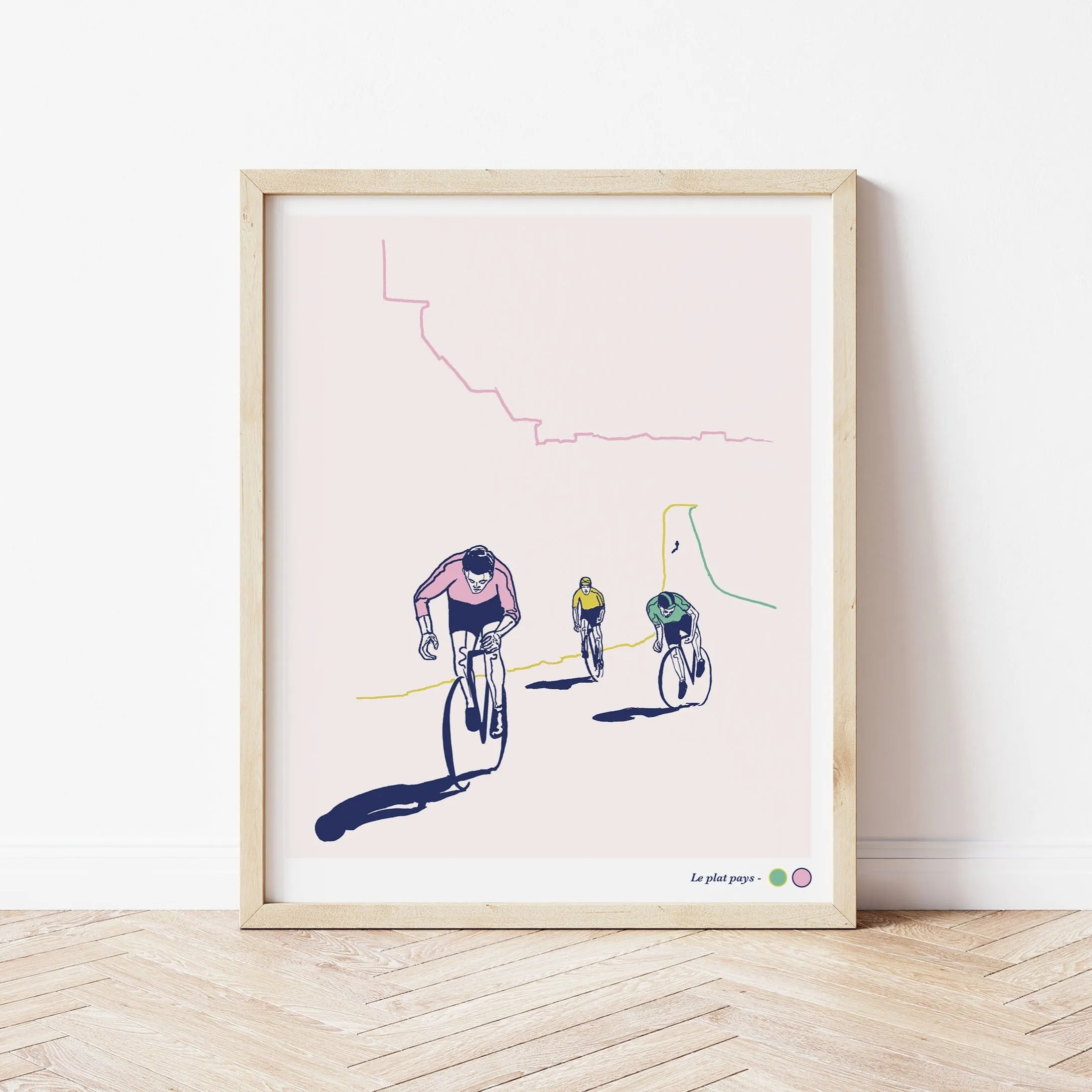 Le Plat Pays Print by Ovso