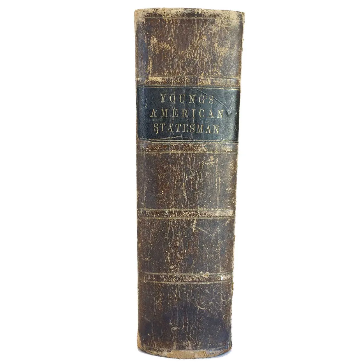 Leather Bound Book: The American Statesman by Andrew W. Young