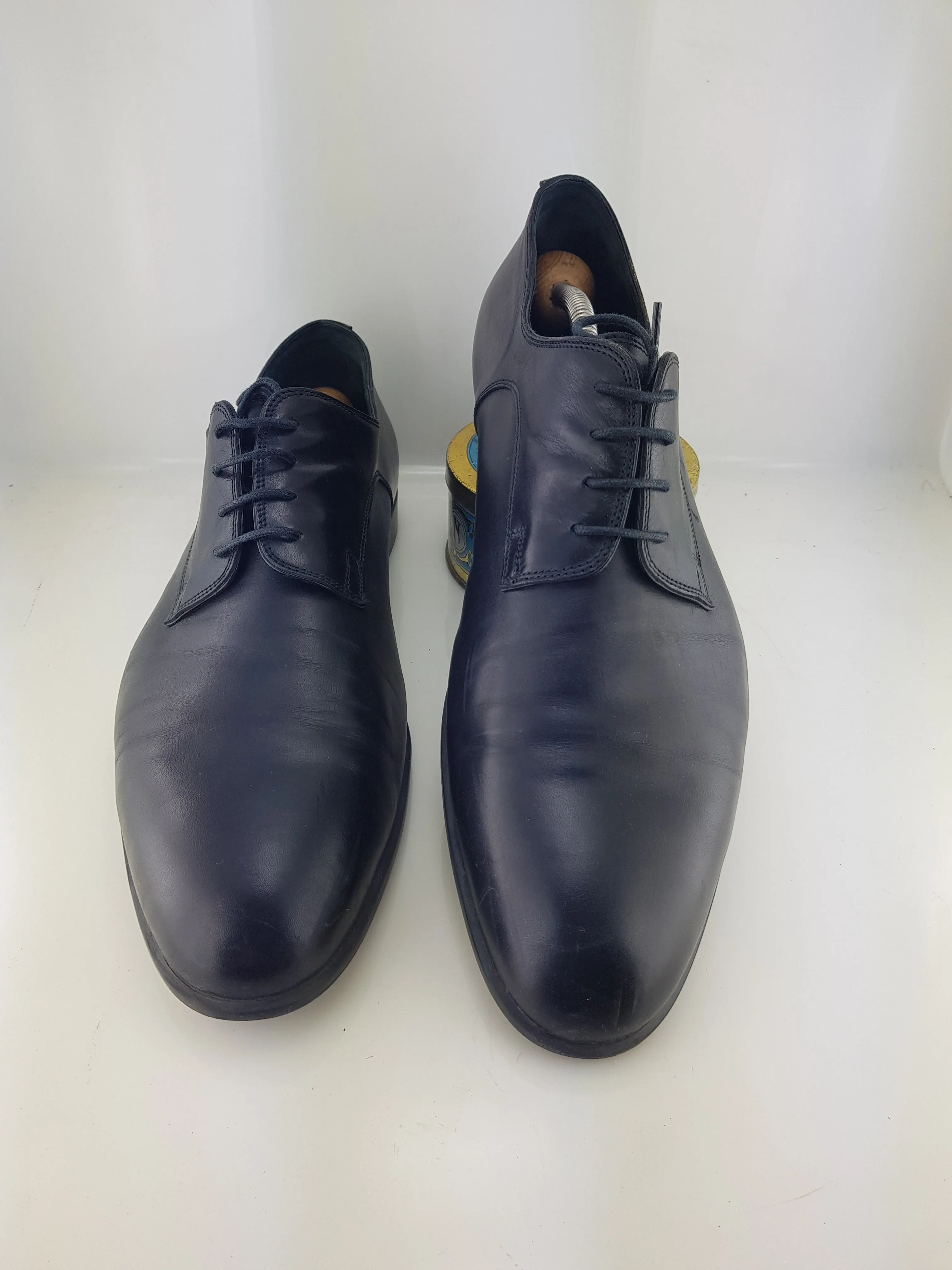 Leather derbies
