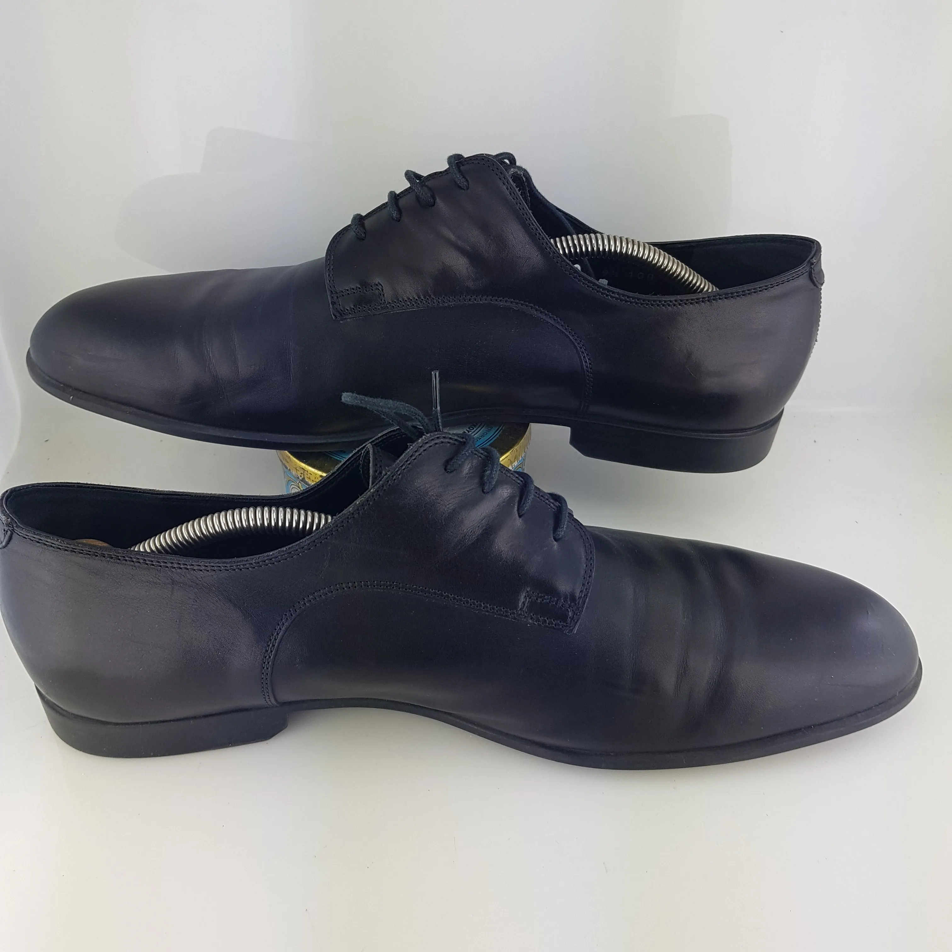 Leather derbies