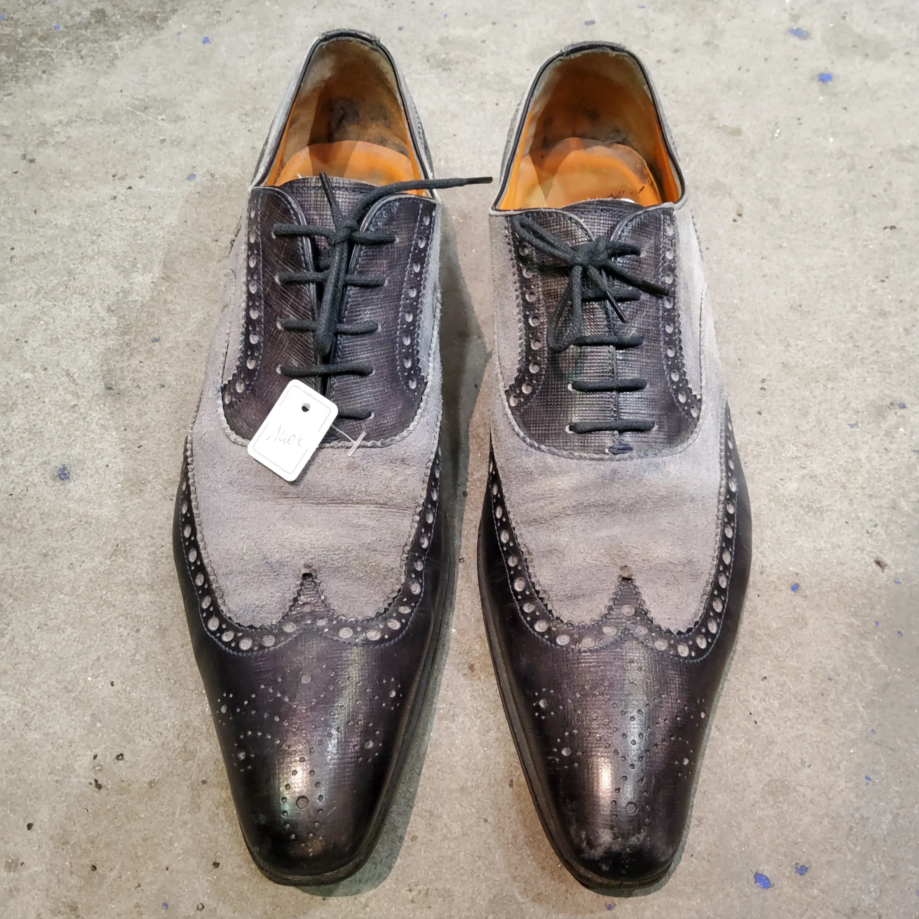 Leather Derby Shoes