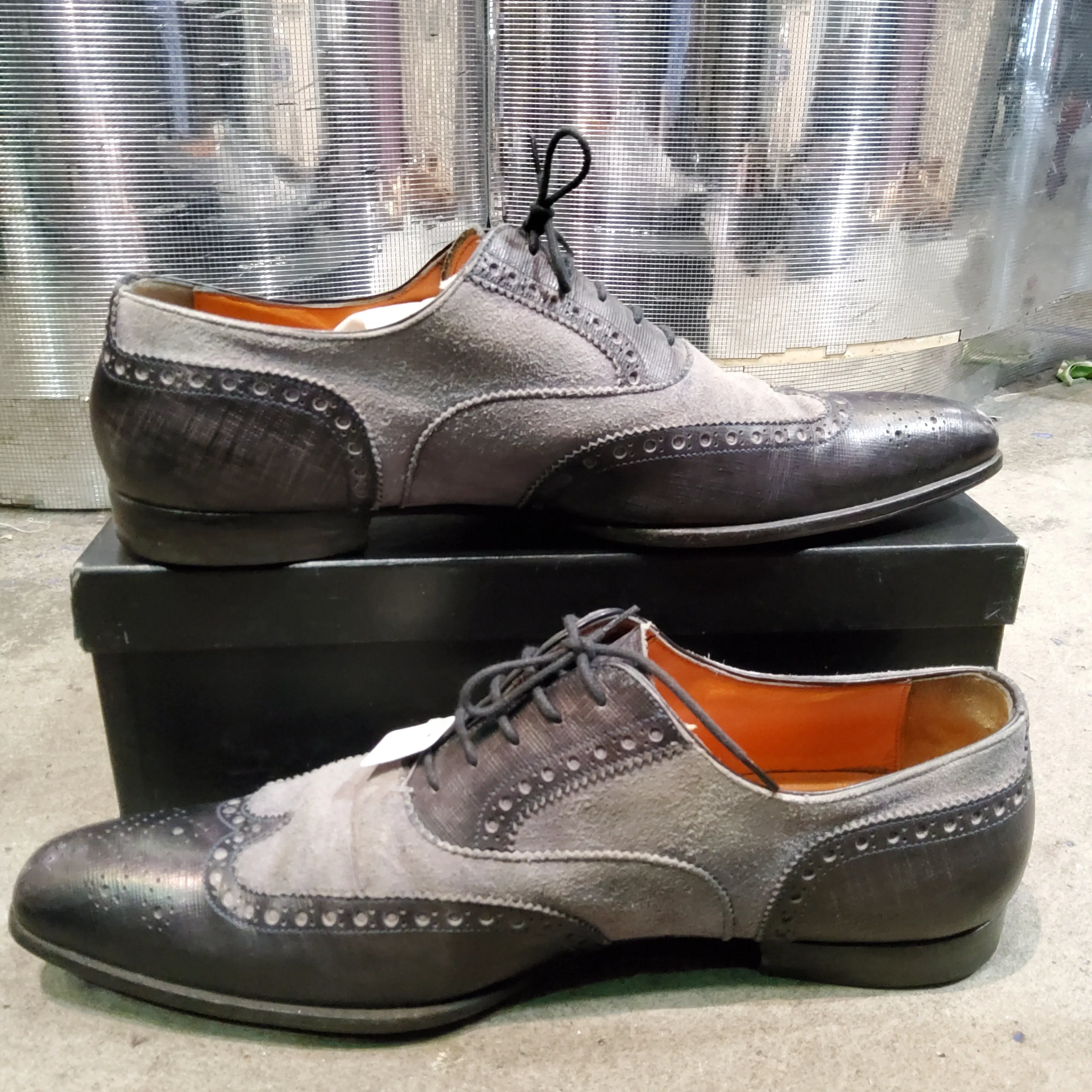 Leather Derby Shoes