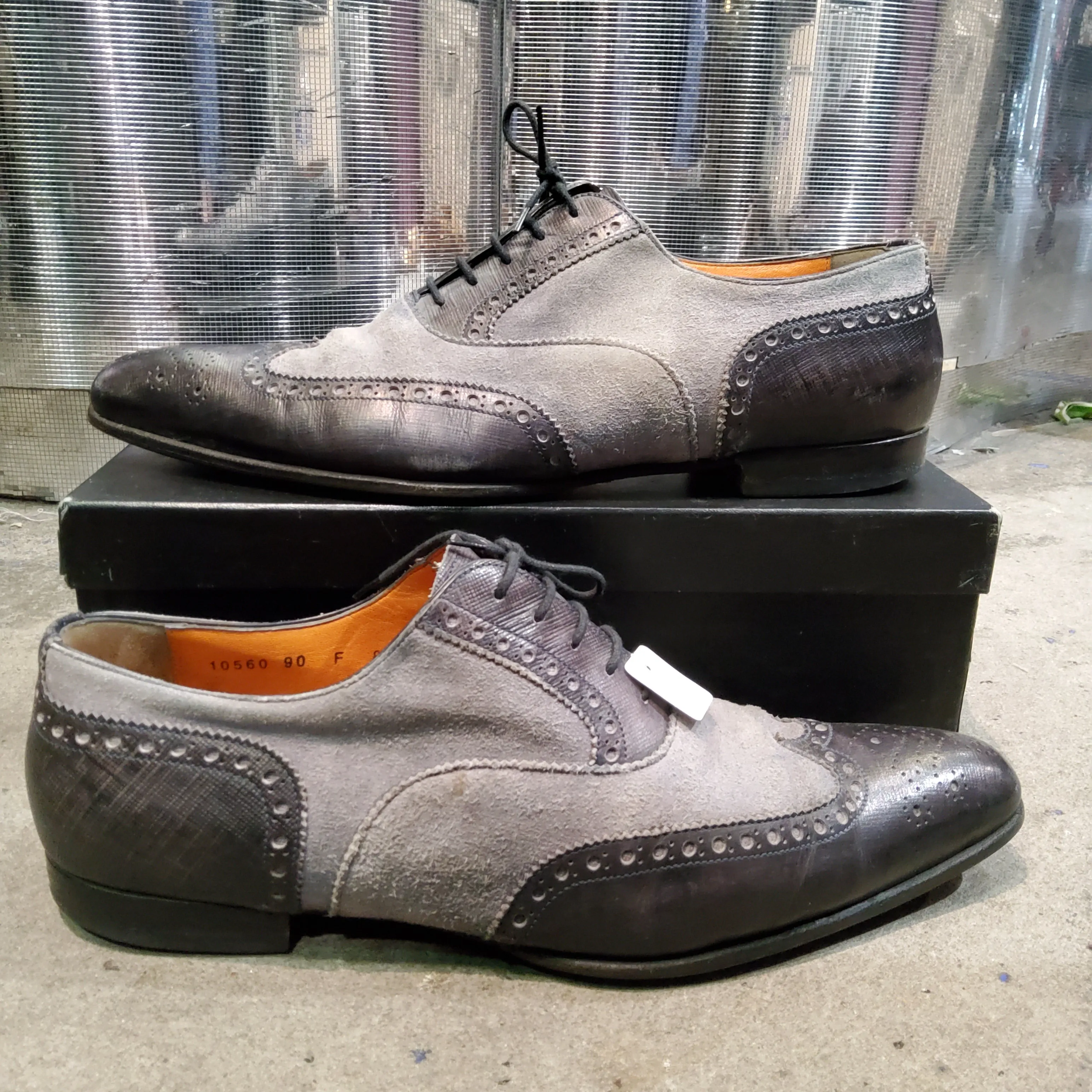 Leather Derby Shoes