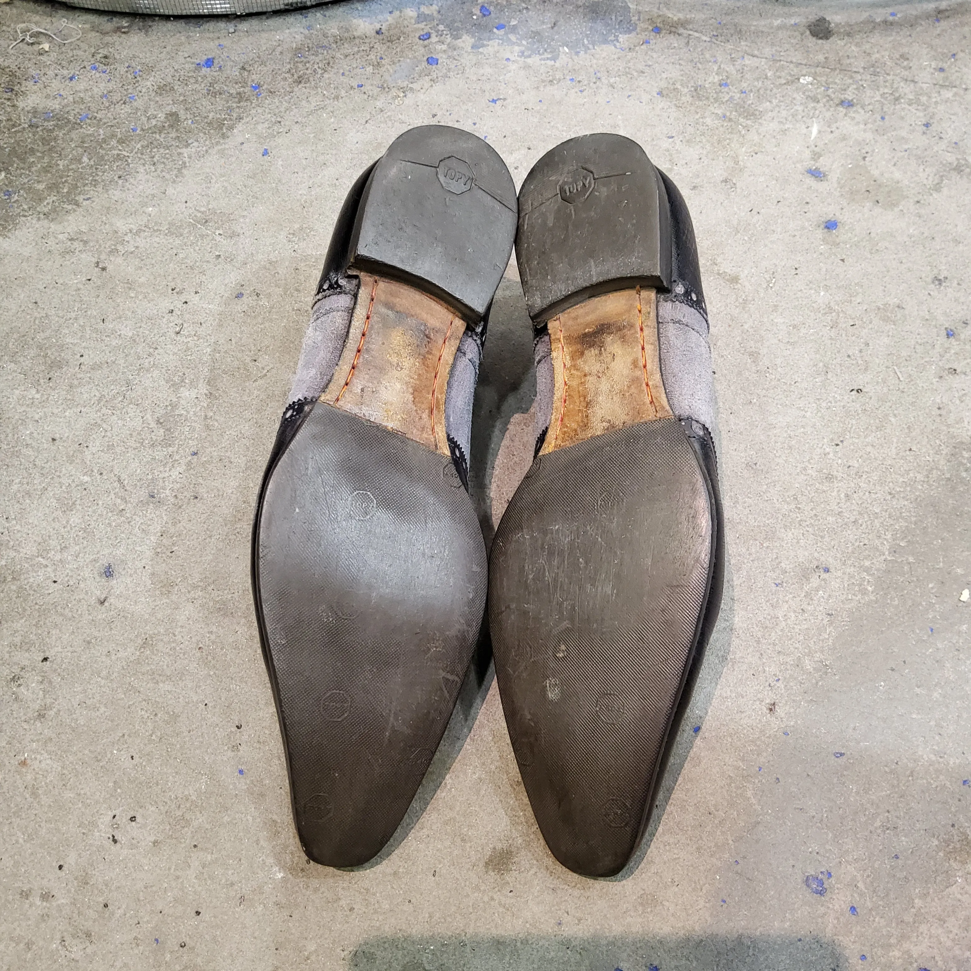 Leather Derby Shoes