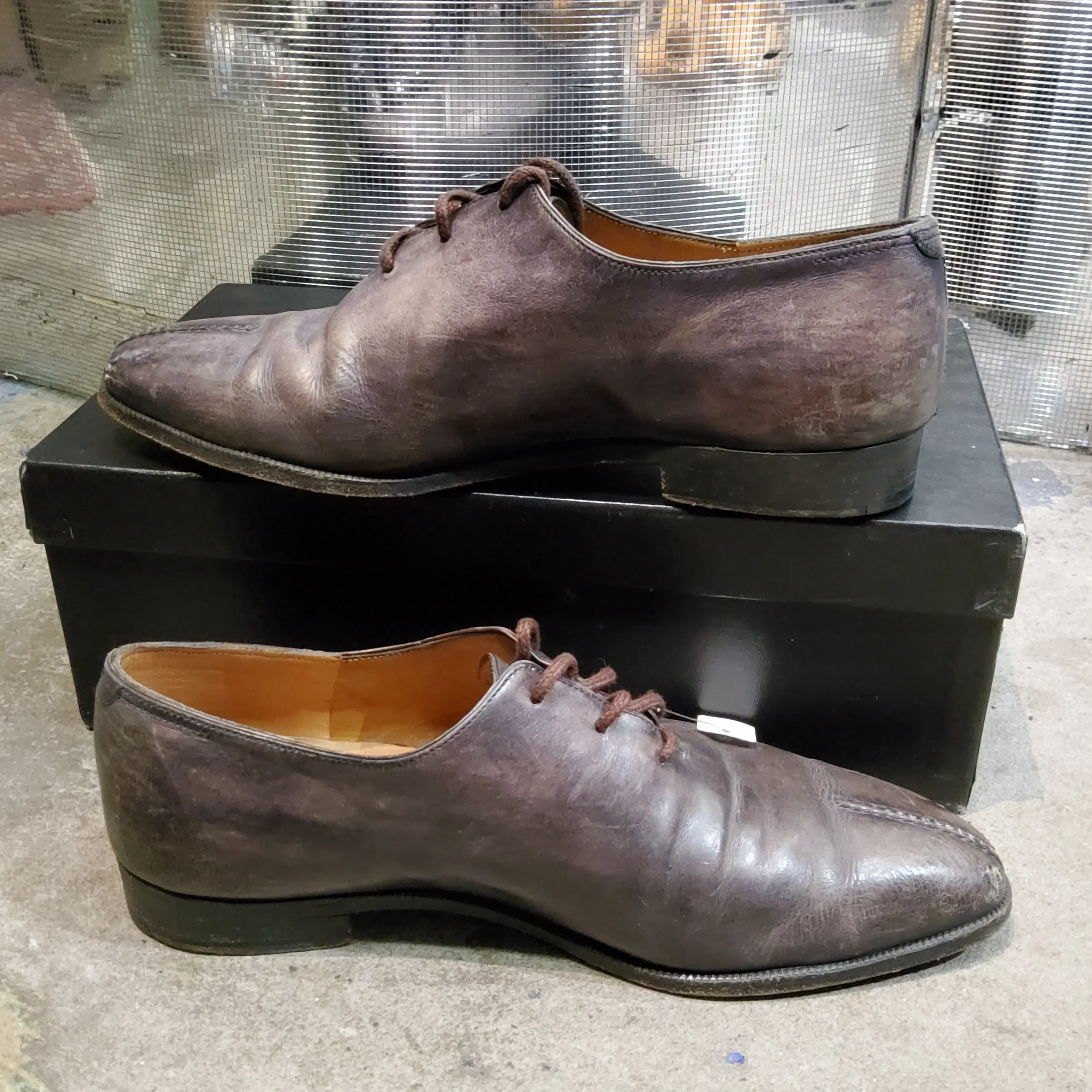 Leather Derby Shoes