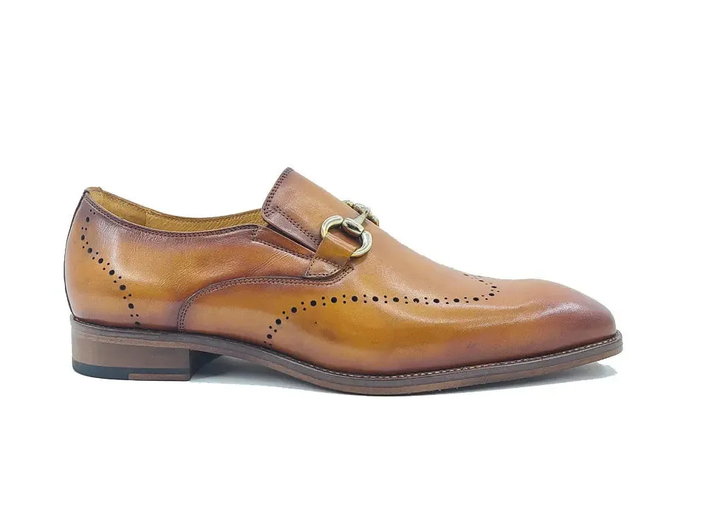 Leather Sole Horsebit Loafer