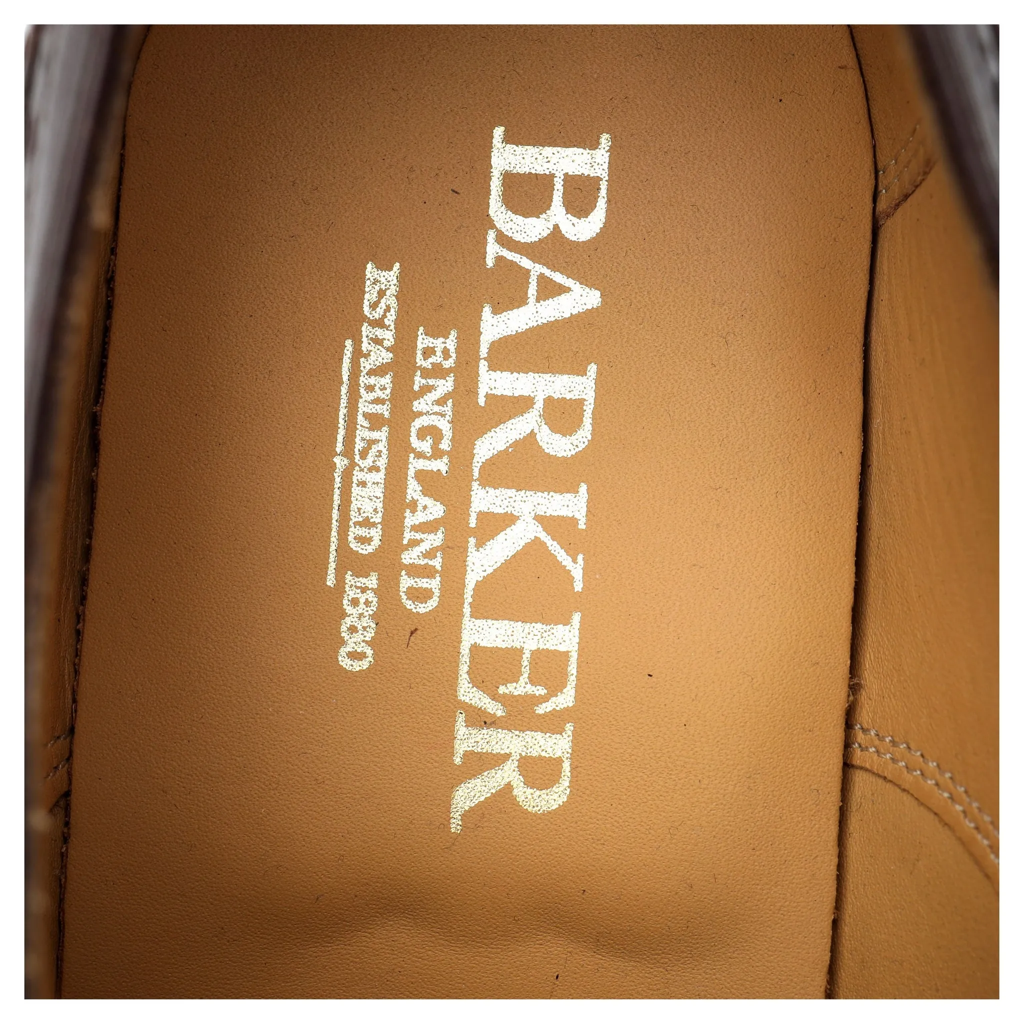 'Leo' Dark Brown Leather Derby UK 10 G