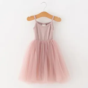 Lilyana Tutu Dress Girl | Vintage Pink