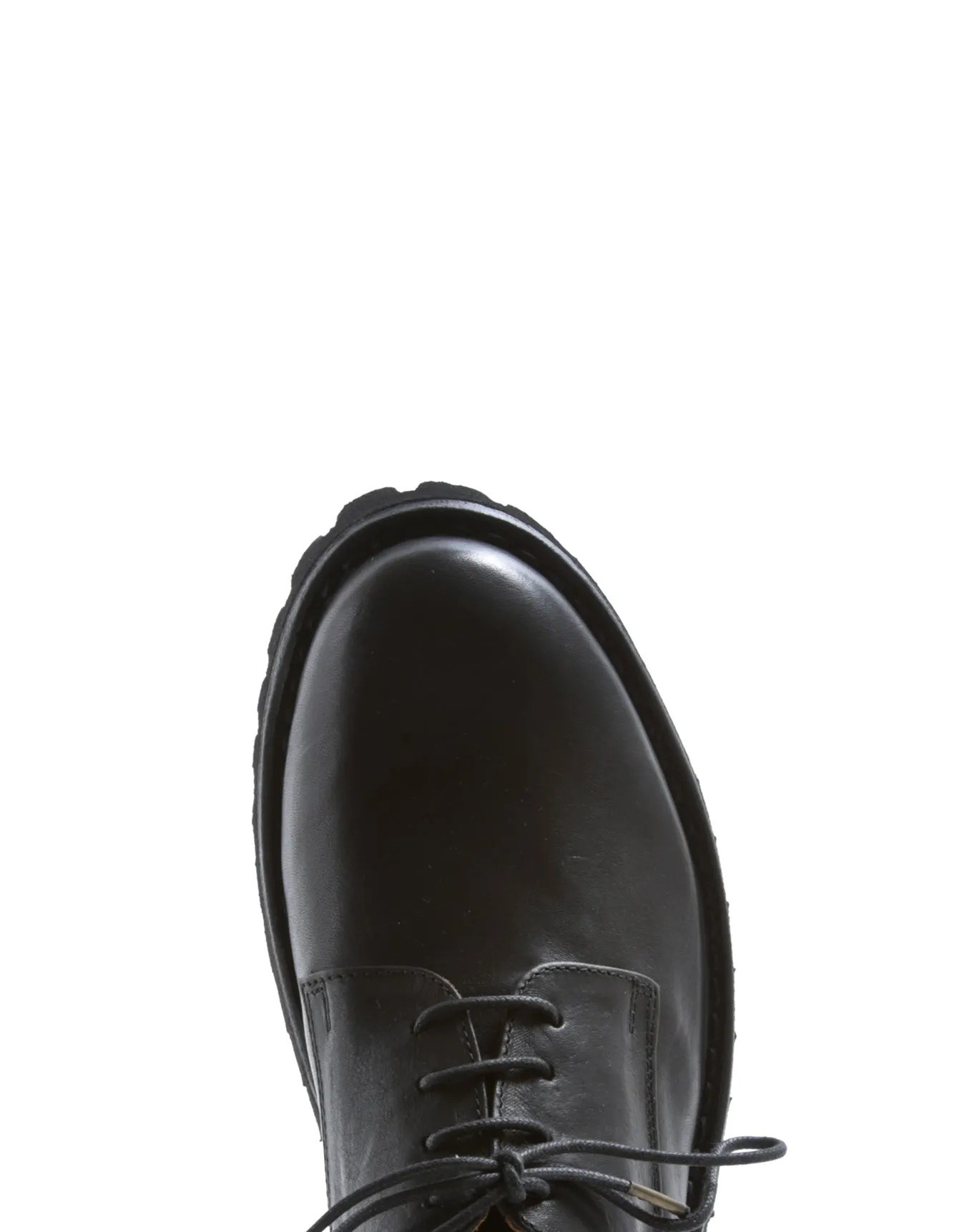 M-706 Black Leather Derby Shoes