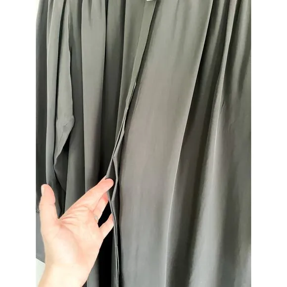 Madewell | NWT | Relaxed Button-Front Mini Dress in True Black | Sz S