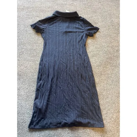 Madewell Ribbed Polo Mini Dress – Small – NWT